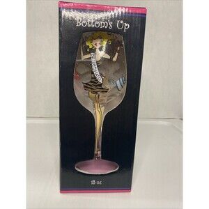 95 & Sunny Bottom's Up "Bridesmaid"  Wine Glass  collection 2009